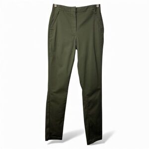 Kit and Ace New Height Olive Green Straight-Leg Pants size 4